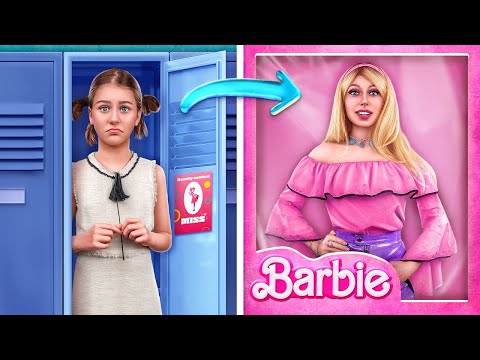 BARBIE a való Életben! Extrém Átalakulás Lúzerbőltól Barbie-vá!