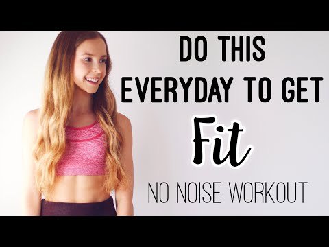 Get Fit at Home! 10 min HIIT Cardio Workout (no jumping & no equipment)