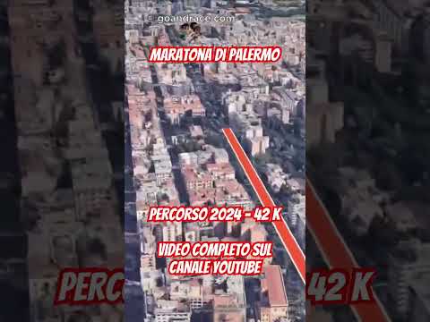 XXIX Maratona di Palermo (2024): vola sul percorso della maratona!