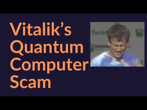 Vitalik's Quantum Computer Scam