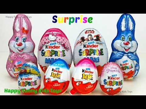 Kinder Surprise Maxi Eggs Hello Kitty Star Wars, Kinder Joy Disney Princess Disney Pixar Cars Toys