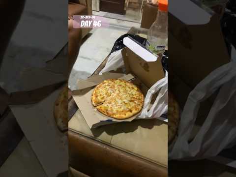 DAY #46 - SHEEPU NE BNAYA PIZZA  #minivlog