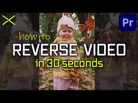 How To Reverse Video in Premiere Pro CC #shorts