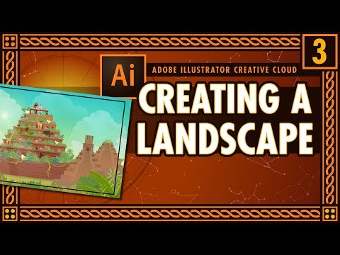 How Crash Course is Made: Landscape Illustration