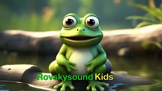 Cinco Ranitas Con Manchitas -  Canciones Infantiles  Super Simple Español  Five Little Frogs Kids