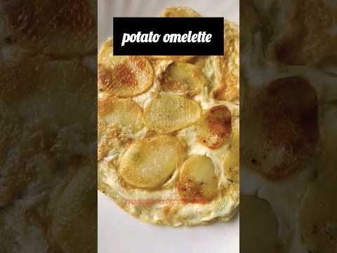 "Quick & Easy Egg Potato Omelette Recipe!"#omelette #eggrecipe