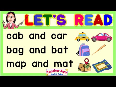 Reading Tutorial for Kids | Practice Reading | Learn to Read | Compilation | Teacher Aya