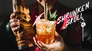 Make the Shrunken Skull - EASY tiki recipe!