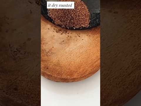 How to Make Roasted Cumin Powder at home #shorts #zaiqamaimoonaka