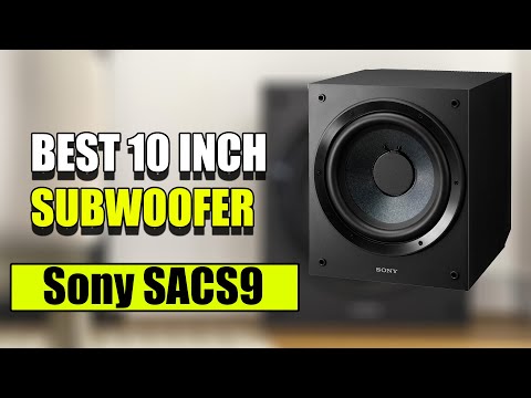 Sony SACS9 10-Inch Active Subwoofer