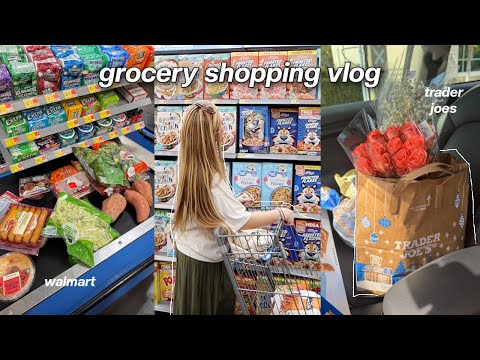 GROCERY SHOP WITH ME *realistic & balanced* 20 yr-old living alone