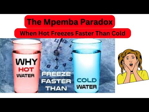 The Mpemba Paradox When Hot Freezes Faster Than Cold