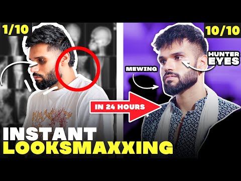 LOOKSMAXXING Transformation In 24 hrs *SHOCKING RESULTS* | Mens Glow Up Guide | BeYourBest San Kalra