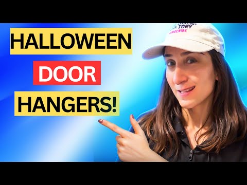 How To Make Halloween Door Corner Decor