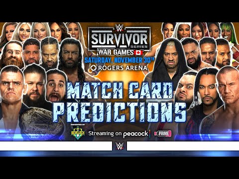 WWE Survivor Series 2024 - Match Card Predictions | Bevelock