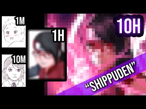 Drawing CHALLENGE |1M, 10M, 1H, 10H| SARADA UCHIHA