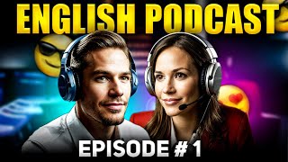 Learn English With Podcast Conversation | English Podcast For Beginners Ep 1 |  #englishpodcast