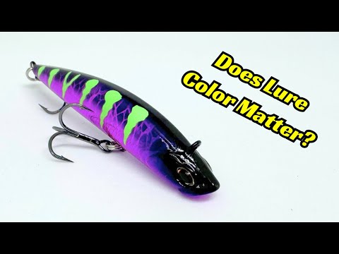 Does Fishing Lure Color Matter?