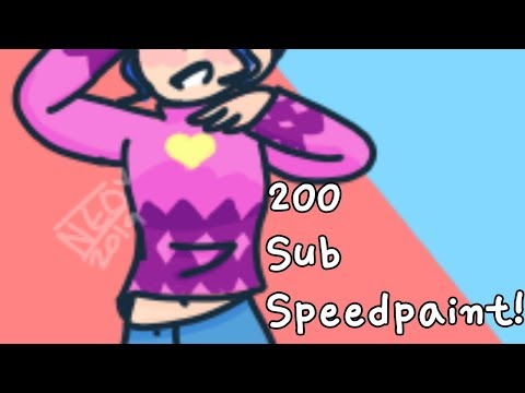 200 Subscriber Speedpaint!!