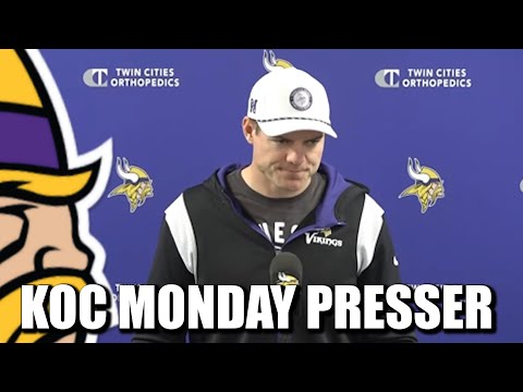 O'CONNELL PRESSER: Vikings Heading Into the Playoffs, Darnold Fix, Confidence in Reichard?