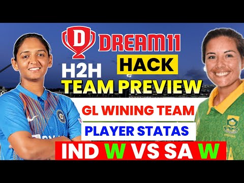 India vs South Africa Women Dream11 Prediction | Ind W Vs Sa W Dream11 | Dream11 Prediction Today