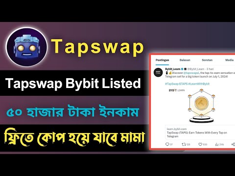 Tapswap Bybit Listed Confirmed | Tapswap Payment Update | Tapswap Listing Date |