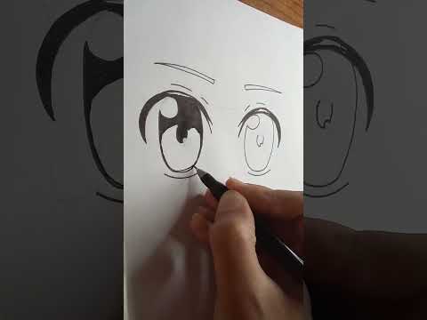 anime eyes for beginners (step by step)