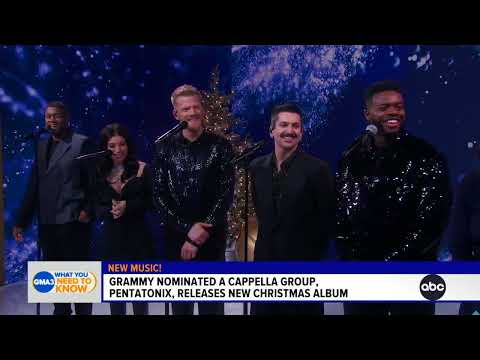 Pentatonix - Mary Did You Know - Best Audio - GMA3 - December 5, 2023