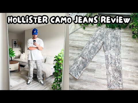 Hollister Loose Carpenter Jeans Review - Best Camo Pants?!?