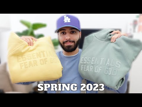 FEAR OF GOD ESSENTIALS SPRING COLLECTION 2023 REVIEW AND SIZING