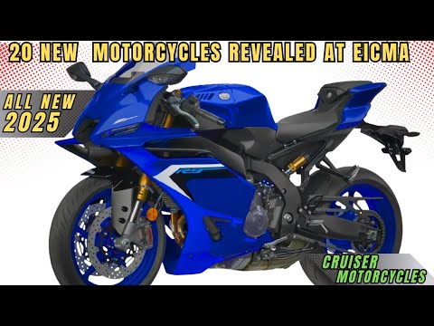 20 New 2025 Motorcycles Revealed At EICMA 2024, World Premiere!