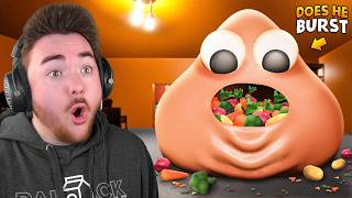 OVERFEEDING POU MOD!!! (will he burst?) | Bou’s Revenge Gameplay (Mods)