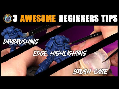 3 Essential Beginners Techniques & Tips to paint your Warhammer | Duncan Rhodes