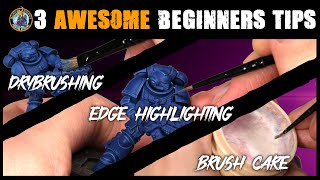 3 Essential Beginners Techniques & Tips to paint your Warhammer | Duncan Rhodes