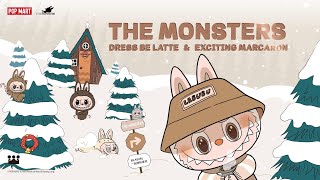 THE MONSTERS- DRESS BE LATTE & EXCITING MACARON