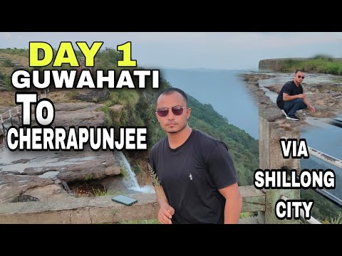 guwahati to #cherrapunjee via #shillong  city