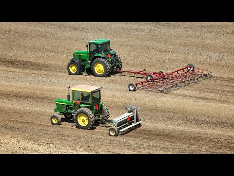 Seeding Oats and Alfalfa