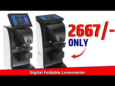 Only ₹2667 - LENSOMETER | Digital Lensometer Price In India | Om Talk