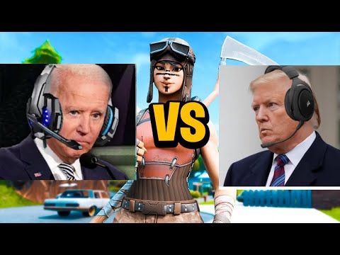 JOE BIDEN vs. DONALD TRUMP *FORTNITE* 1v1!