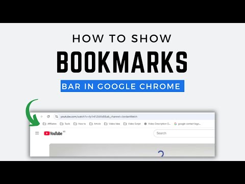 How To Show Bookmarks Bar In Google Chrome (Easiest Guide Possible)