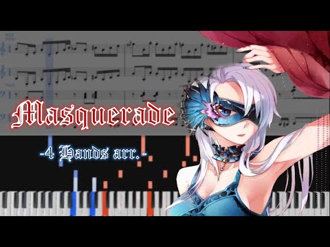 M2U - Masquerade(Cytus Soundtrack, for 2 players)[Piano Arrangement]