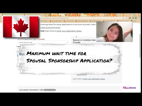 Updated Spousal Sponsorship Processing Times