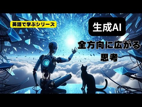 全方向に広がる思考：生成AIの革命　"Thinking in All Directions: The Generative AI Revolution"　【日本語字幕】