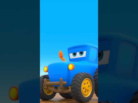 Motorville 3D Cars Cartoon #motorville#cartoon#excavator#carcartoon#carscartoon#tractor#forkids