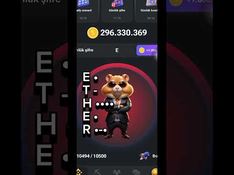 Hamster Kombat daily chiper morse alphabet code #hamsterkombat #crypto #chiper #dailycombo #nft