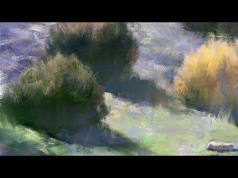 Digital painting. landscape. 屏绘 数码绘画 风景