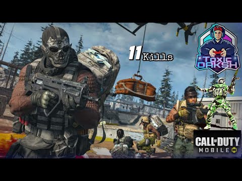 ToxicDAKSH | Duo | 11 Kill | CALL OF DUTY MOBILE | Battle Royale | ISOLATED | VICTORY