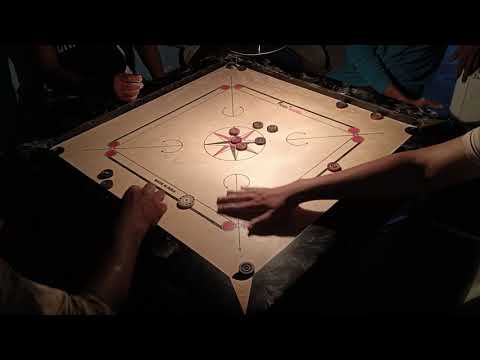 FINISH BOARD NO HAND GAME #carrom#carromboard