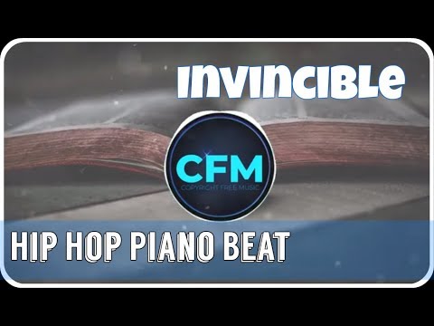 Royalty Free Music | Invincible - Hip Hop Piano Beat [No Copyright Instrumental]