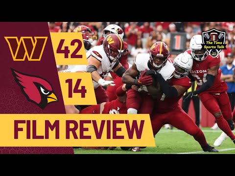 Film Review! 2nd Half! Washington Commanders Vs Arizona Cardinals